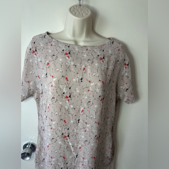 Armani Exchange Beige Floral Mini Dress - Picture 3 of 5